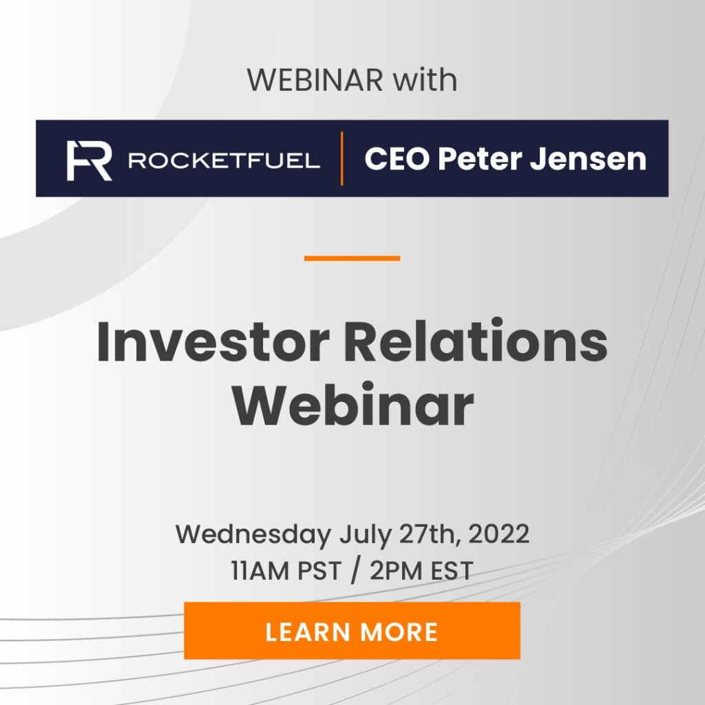 Investor Relation Webinar